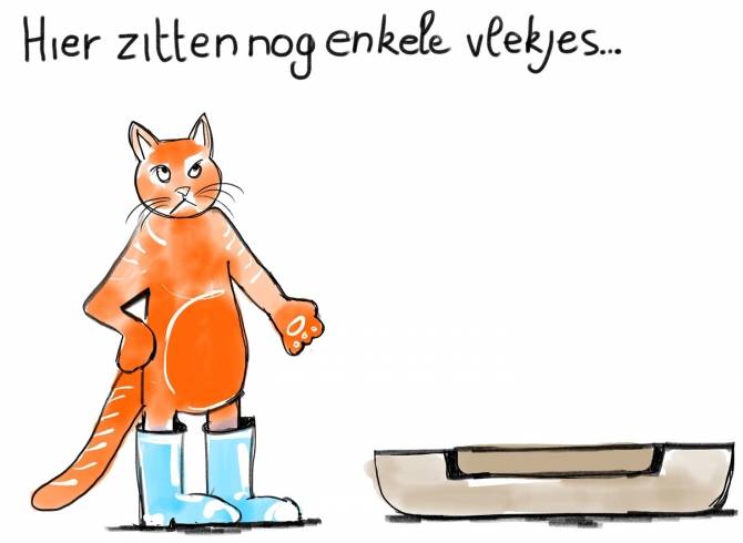 Mindfulness met kattenbakken