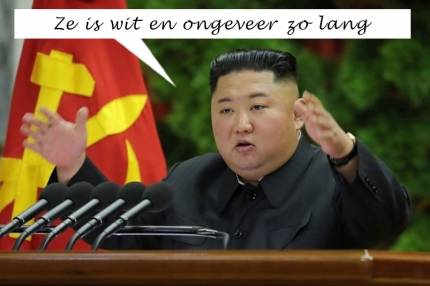 Kim Jong-un en zijn kat